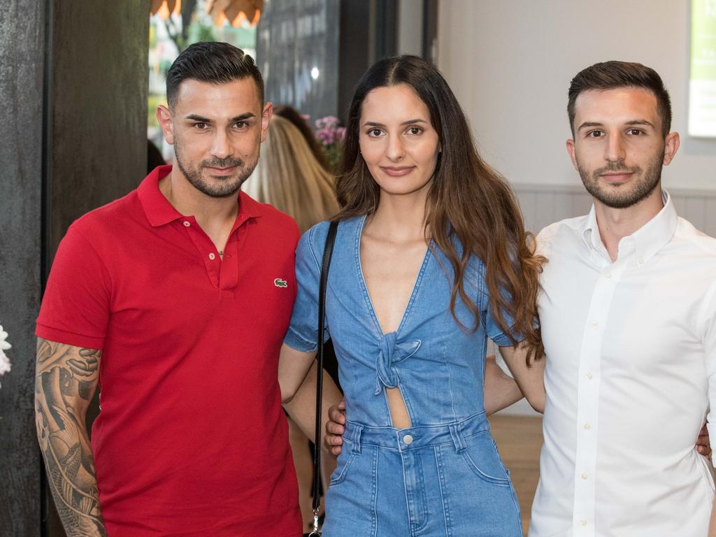 Simon Flocco, Vesna Jovanovic Stefan Nestorovic at the launch of new casual, tapas-style restaurant New Nordic in Prospect.