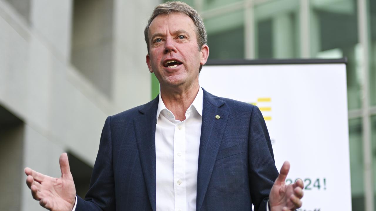 Dan Tehan has retained Wannon after a tough battle and could now become Liberal leader. Picture: NewsWire / Martin Ollman.