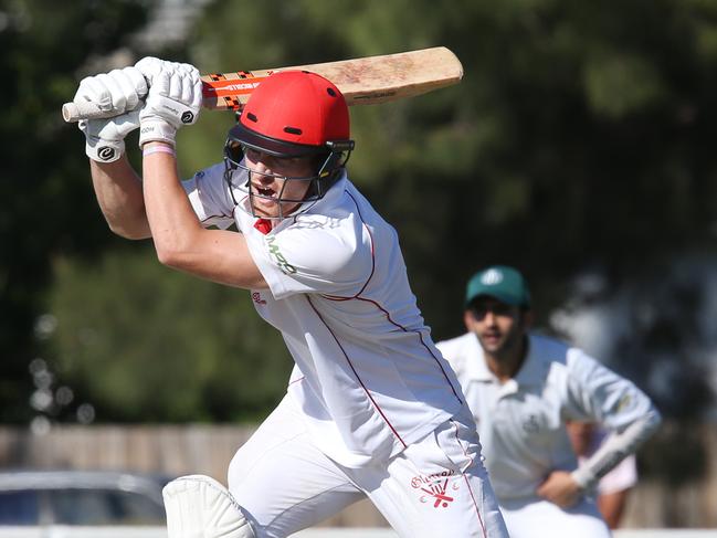 All-rounder Jacob McKinnon’s return has been a bonus for Glenroy. Picture: Mark Wilson