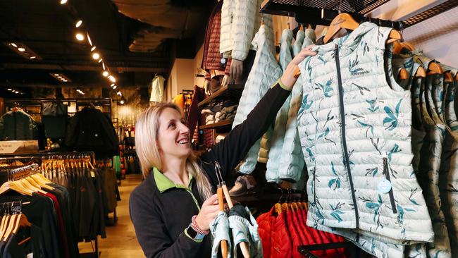 A Kathmandu store at Victoria’s Chadstone mall. Picture: Aaron Francis