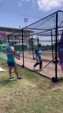 Aussies hard at work ahead of final two group games of T20 World Cup