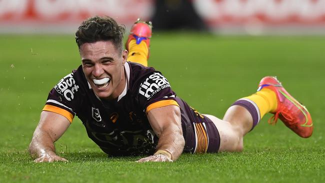 Brodie Croft has a get-out clause to return to the NRL. Picture: Albert Perez/Getty Images