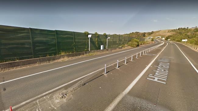 The speed camera on Hinterland Way near Bangalow. Picture: Google.