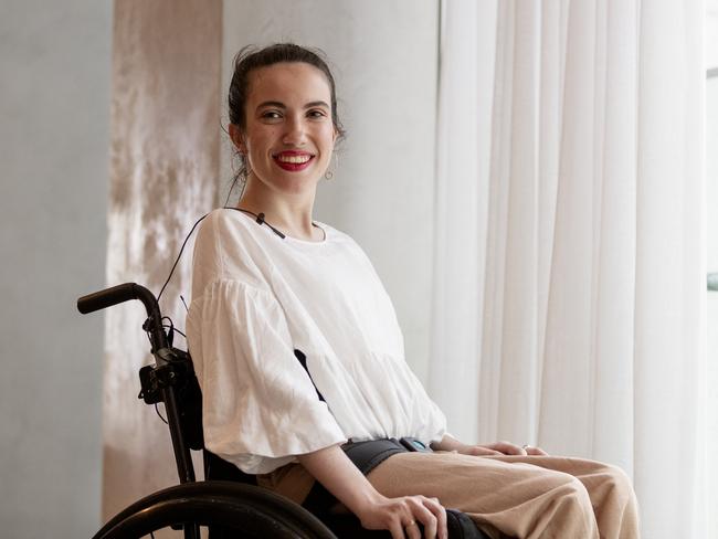 Disability advocate Hannah Diviney. Picture: Nikki Short