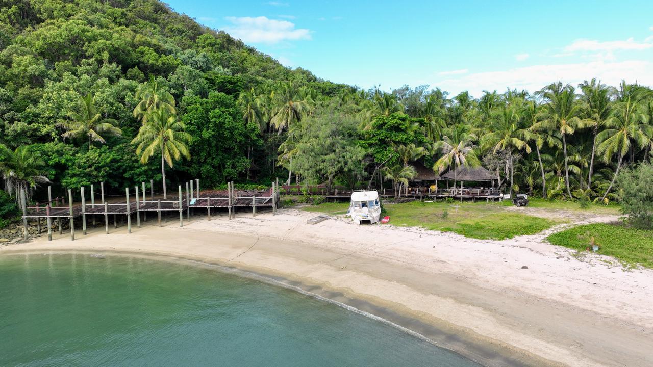 Millionaire Hong Kong businessman Benny Wu has owned Double Island Resort, off the coast of Palm Cove in Far North Queensland, since 2012. He allowed the facilities to fall into a state of neglect and disrepair, in breach of his lease conditions set out by the Queensland Government. Picture: Brendan Radke