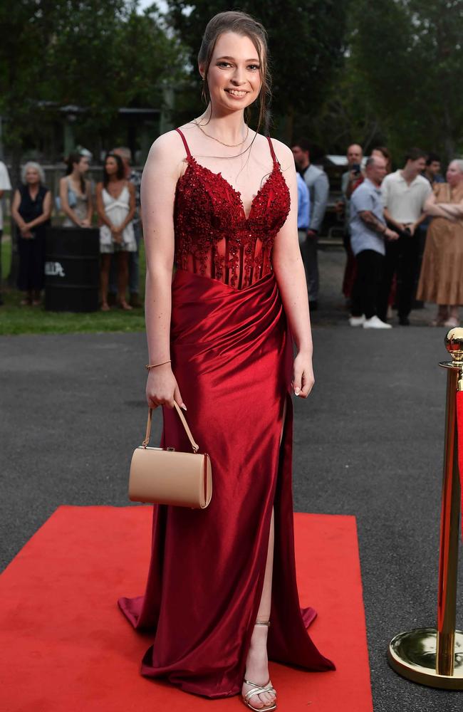 Nikita Rohlf Nambour State College School Formal. Picture: Patrick Woods.