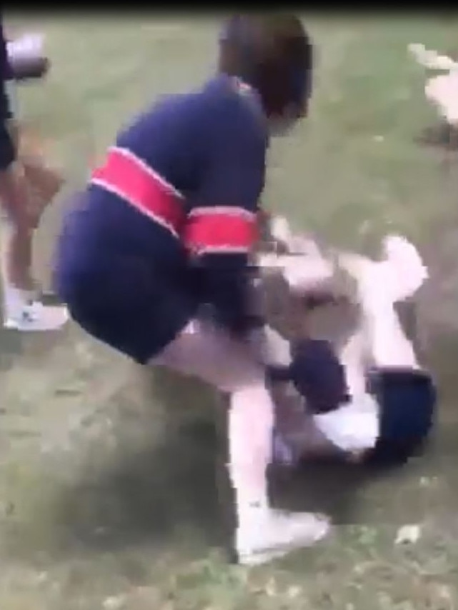 The disturbing videos shocked the school community. Picture: Supplied