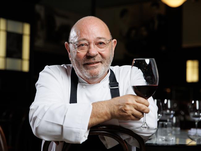 Restaurateur Tony Percuoco who is celebrating 50 years as a chef at Tartufo Ristorante in Fortitude Valley. Picture: Lachie Millard