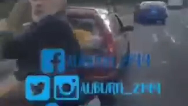 Man attacks car with timber at Constitution Hill