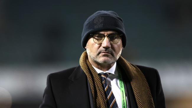 Former Wests Tigers chair and major sponsor Lee Hagipantelis won’t be at Leichhardt Oval for their first home game of the season. Picture: Getty Images