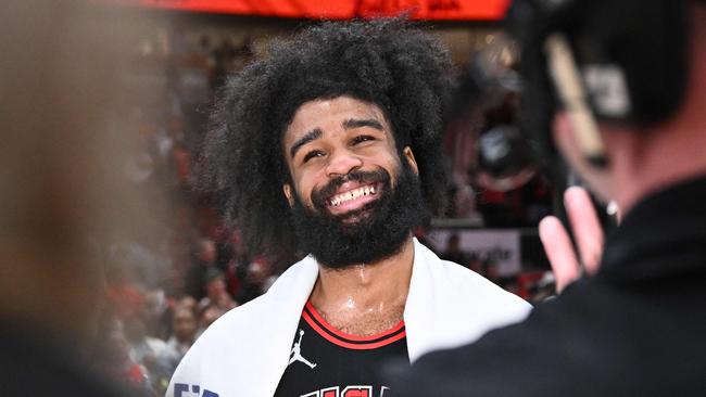 Coby White emerged as a key piece of Chicago’s future last season. Jamie Sabau/Getty Images/AFP