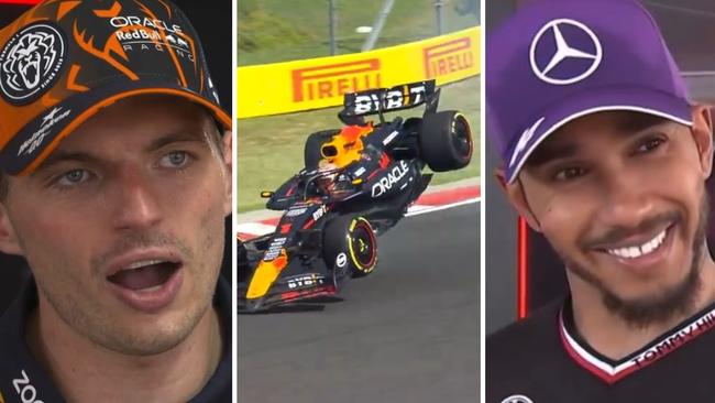 Max Verstappen served up some spicy radio messages.