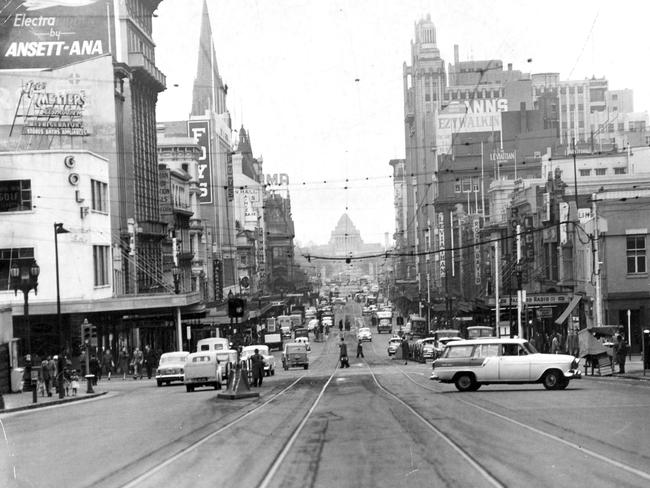 Swanston Street, 1969.