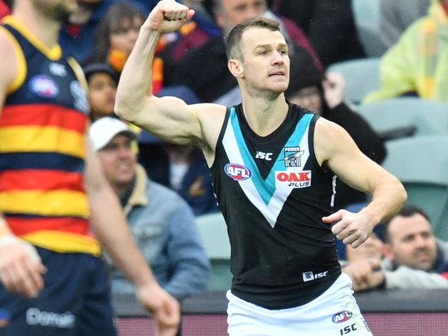 Robbie Gray has owned the Showdown throughout his glittering career. Picture: AAP