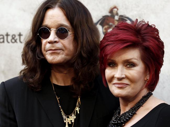 Singer Ozzy Osbourne and Sharon arrive at Spike TV 'Guy's Choice' Awards in Culver City, California 05/06/2010.