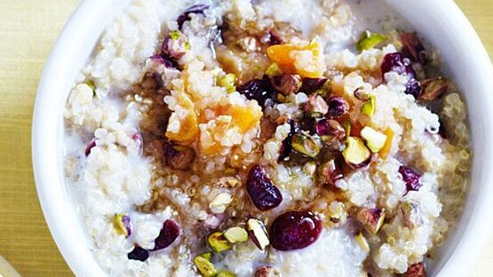 Use quinoa to make this sweet porridge.