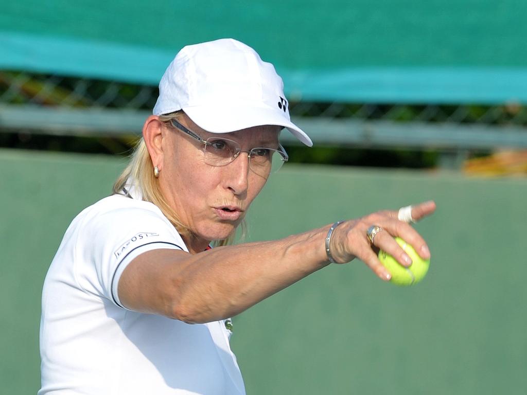 Navratilova hasn’t bit her tongue when talking about Court’s comments.