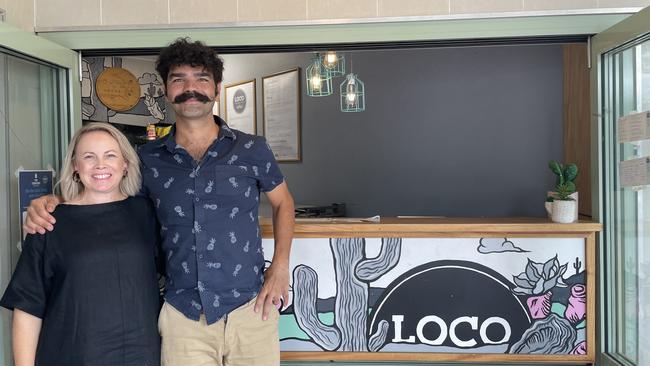 Nick and Allison Bitar run Loco Burrito in Alice Springs