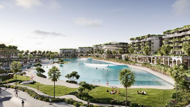 Gold Coast surfer Mick Fanning is hoping to build a surf Ranch on the Gold Coast Picture Supplied