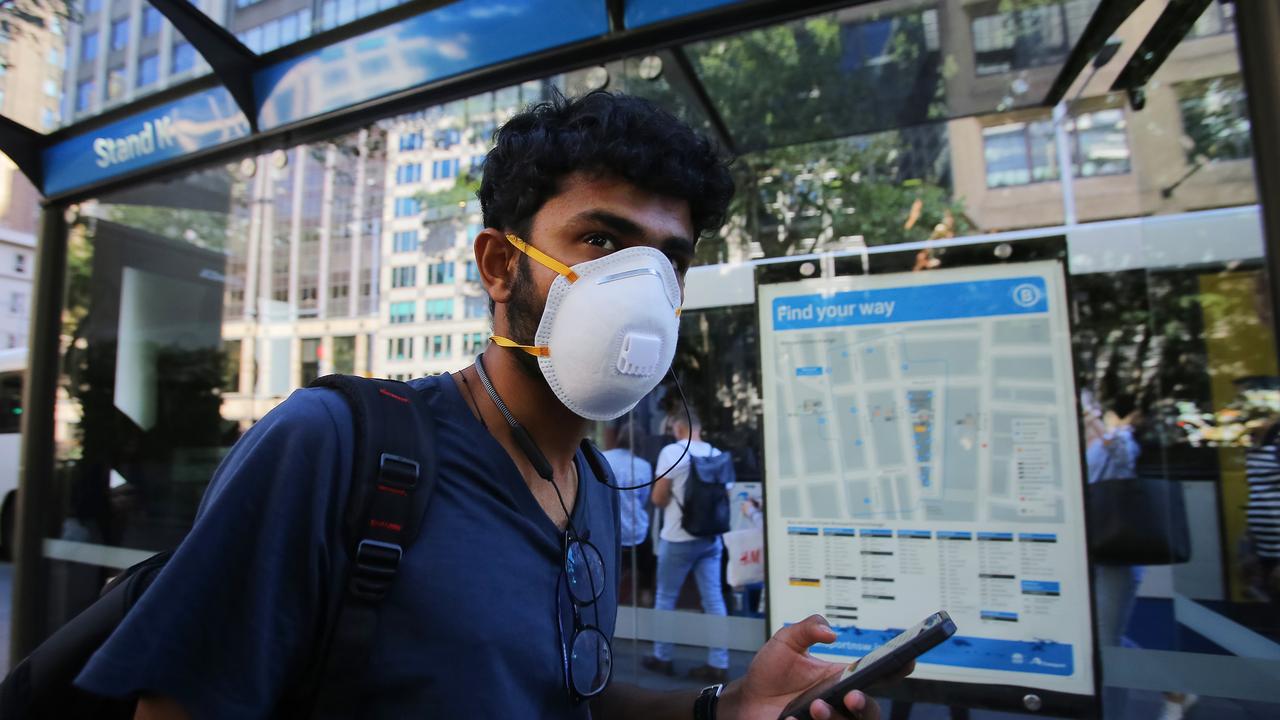 Anyone who is sick should not use public transport. Picture: AAP/Steven Saphore