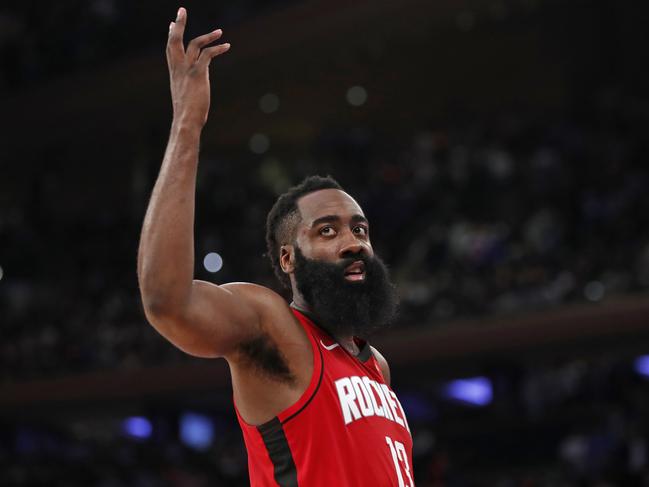 James Harden’s scoring exploits couldn’t lift the Rockets.