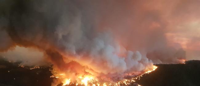 7th Battalion, Royal Australian Regiment Reconnaissance and Snipers Platoon conducted Night Aerial Reconnaissance for fire mapping in support of the ACT Emergency Services Agencyâ€™s (ESA) efforts against the Orroral Valley Fire in Namadgi National Park, ACT during February. *** Local Caption *** The ADF will continue to provide transport and other assistance such as aviation, ground support, logistics, engineering and accommodation support to the firefighting effort. Operation Bushfire Assist 19-20 is the Australian Defence Forceâ€™s (ADF) support to the national Bushfire emergency. The ADF established three Joint Task Forces under Operation Bushfire Assist to facilitate ADF support to emergency services in New South Wales, Victoria, South Australia and Tasmania. The ADF is working alongside government agencies to coordinate and ensure Defence assets are deployed to communities where they are needed. The ADF is providing air and ground transport, route clearance, logistics, engineering, aviation support and accommodation support to the firefighting and recovery effort. International partners have also contributed to the response effort with personnel from Papua New Guinea, Fiji, New Zealand, Singapore and Japan operating alongside their Australia counterparts to assist during this emergency. About 6500 ADF personnel are deployed on Operation Bushfire Assist with approximately 3000 personnel being ADF Reserves.