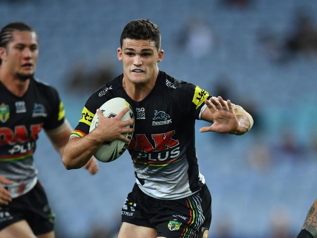 Nathan Cleary may finish the year as the top overall points scorer. Picture: AAP Image/Joel Carrett