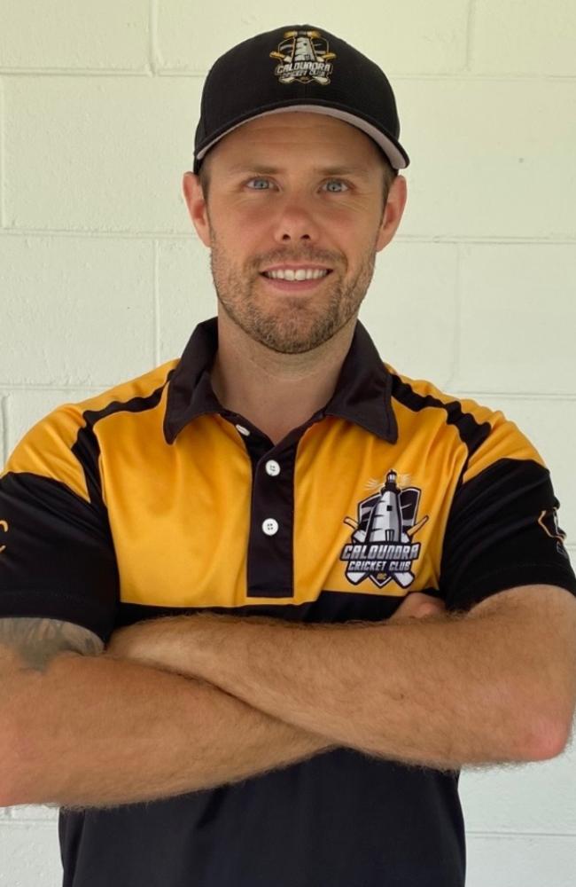 Caloundra cricket player Matt Tebb.