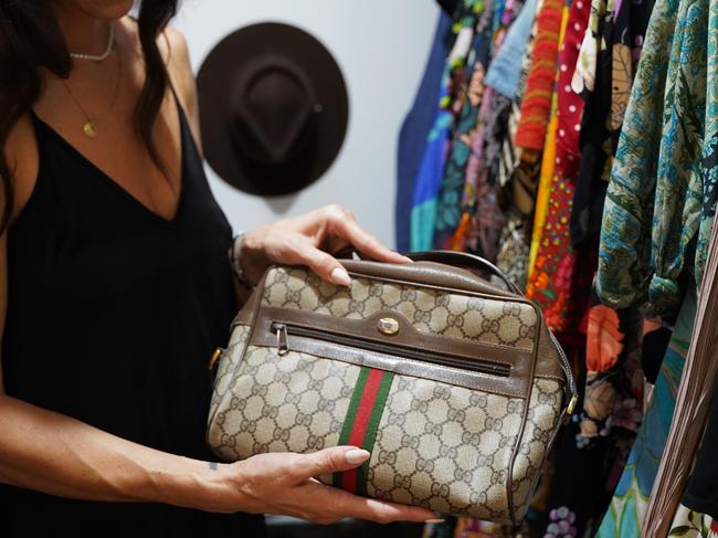 1980s Gucci bag. Picture: Katrina Lezaic