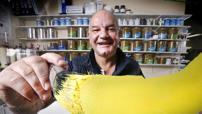 Haymes Paints’ Matthew Haymes at the iconic paint brand's Ballarat factory. Picture: David Caird