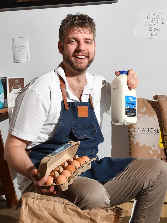 Owner of The Flour Store, Dan Platten. Picture: AAP/ Keryn Stevens