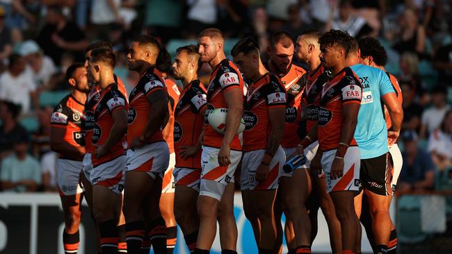 Despite some moments of brilliance, the Tigers rebuild is still a work in progress. Picture: Getty Images.