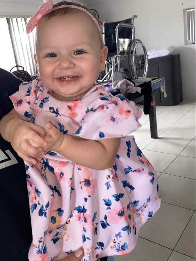 Alerah Mulhall-Adams always has biggest smiles for the camera. Picture: Chelsee Ella