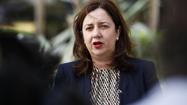 Premier Anastasia Palaszczuk is seeking advice about the local government elections. Picture: Dylan Robinson