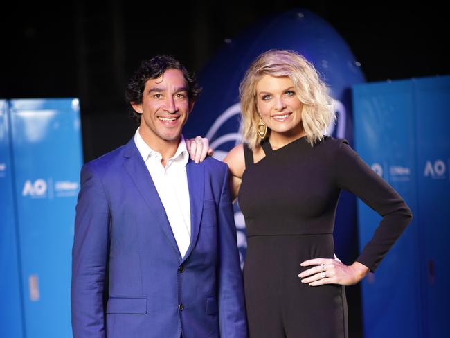 Johnathan Thurston and Erin Molan.