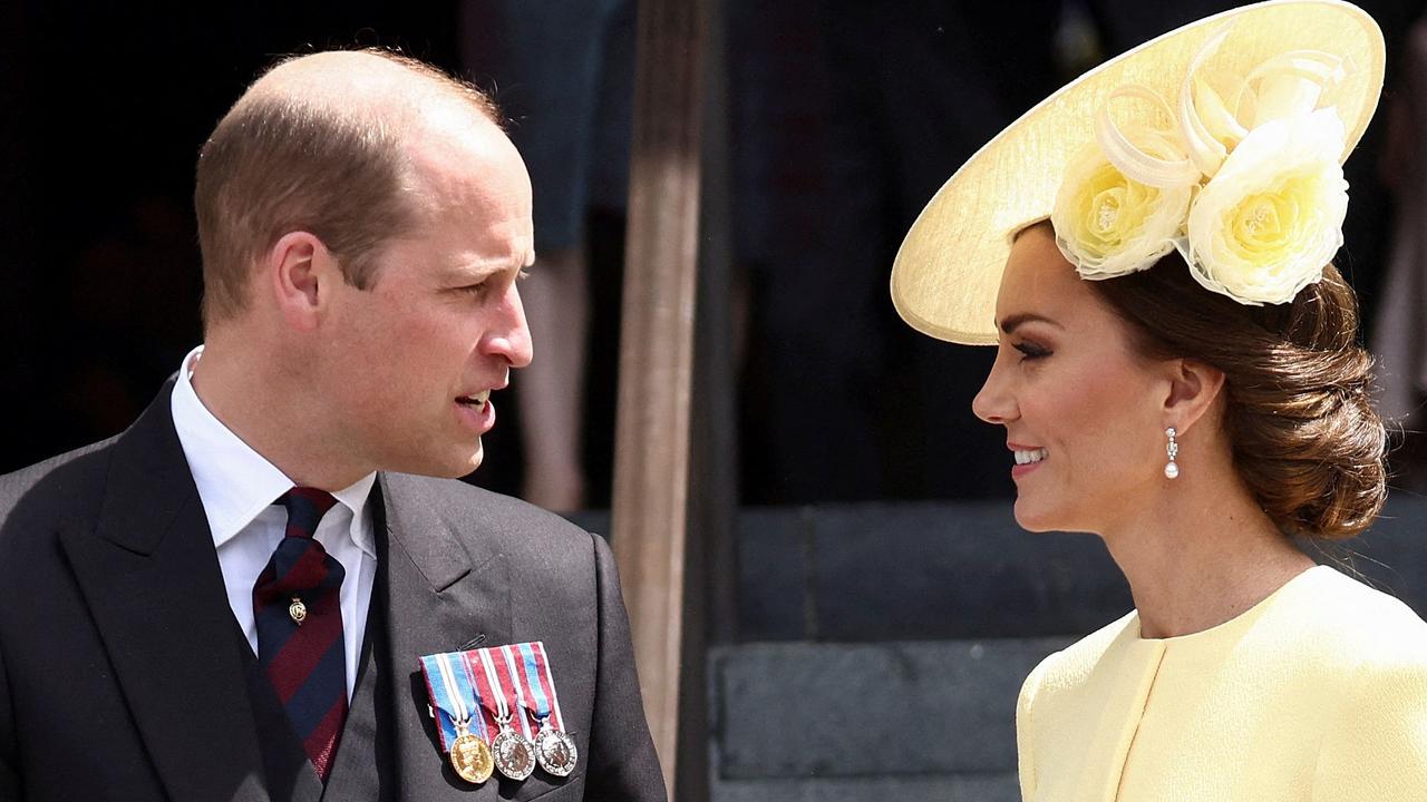 Prince William, Duke of Cambridge, and Catherine, Duchess of Cambridge. Picture: Henry Nicholls/AFP