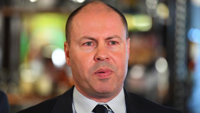 Treasurer Josh Frydenberg says he is ‘comfortable with the fact that people are accessing their money when they need it most’. Picture: AAP