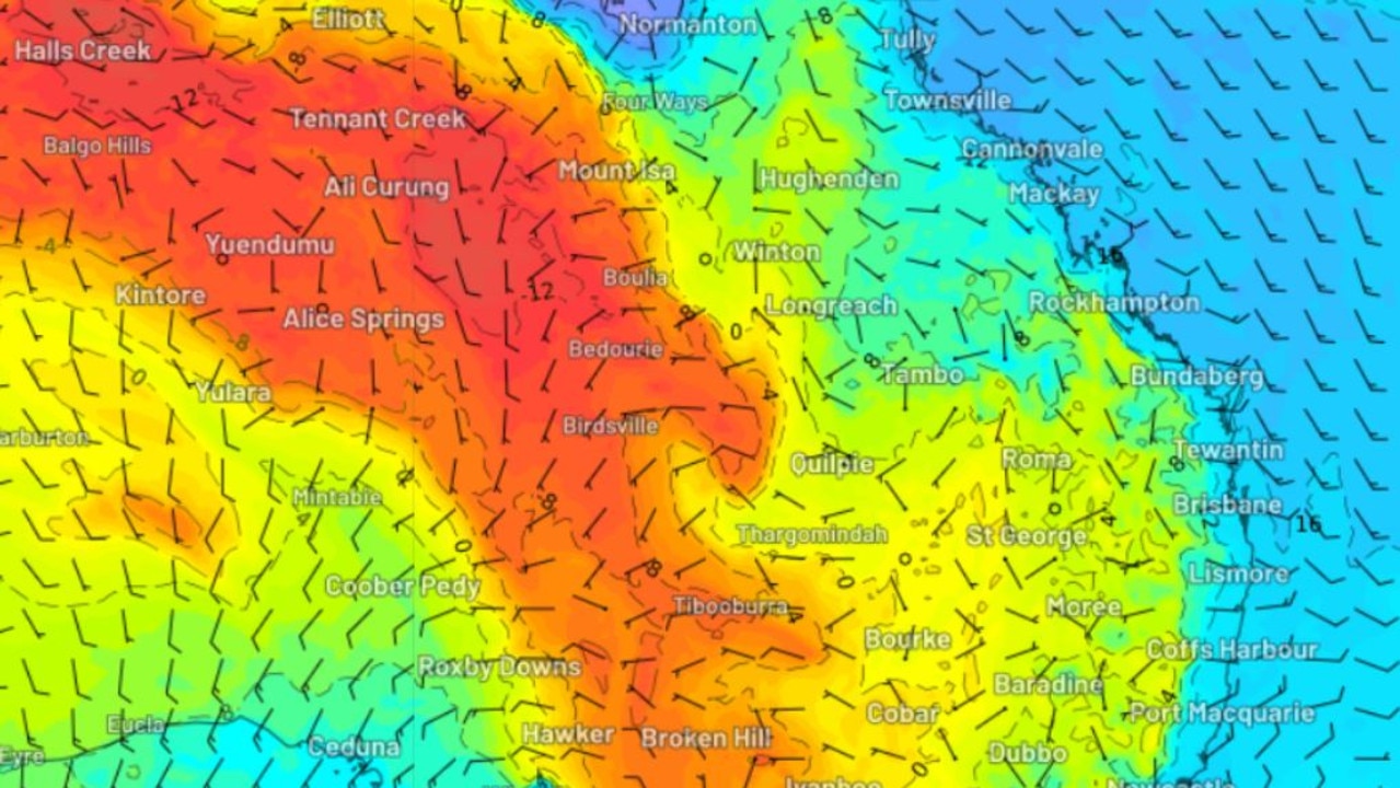 Hot, dry conditions are forecast to plague the southeast states this weekend. Picture: Weatherzone