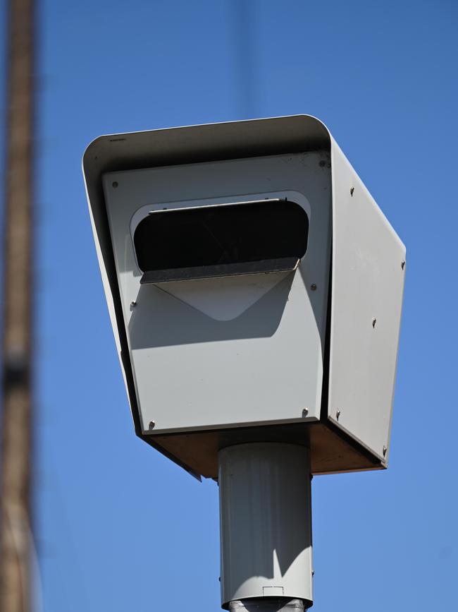 Red light and mobile speed cameras operate across the CBD. Picture: NCA NewsWire / Naomi Jellicoe