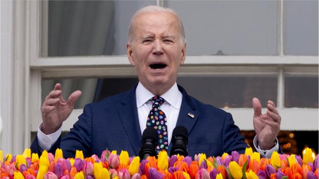 ‘Dirty old man’: Joe Biden caught sniffing baby at White House Easter ...