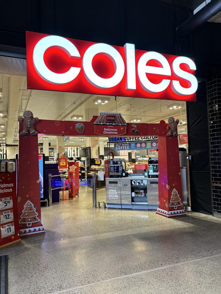 Coles and Woolworths have enhanced security measures at their stores. Picture: news.com.au