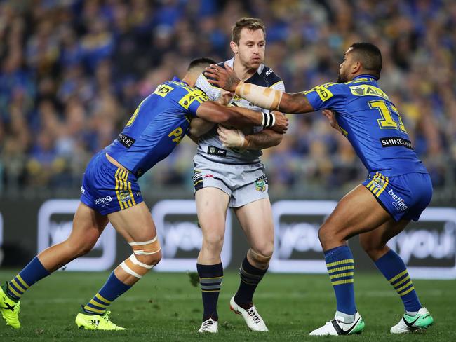 Playmaker Michael Morgan played a huge role in the Cowboys’ triumph. Picture: Getty Images