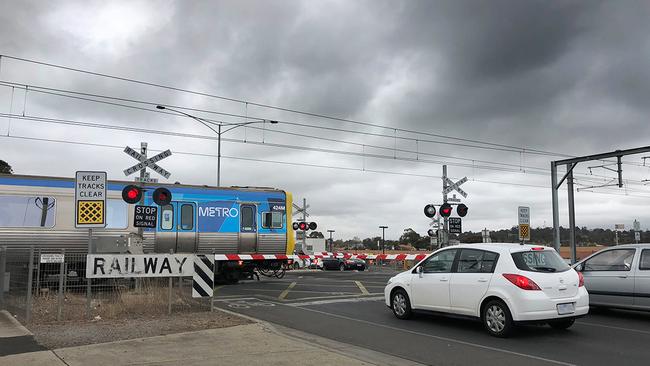 The removal of the Gap Road level crossing in Sunbury will soon be completed.