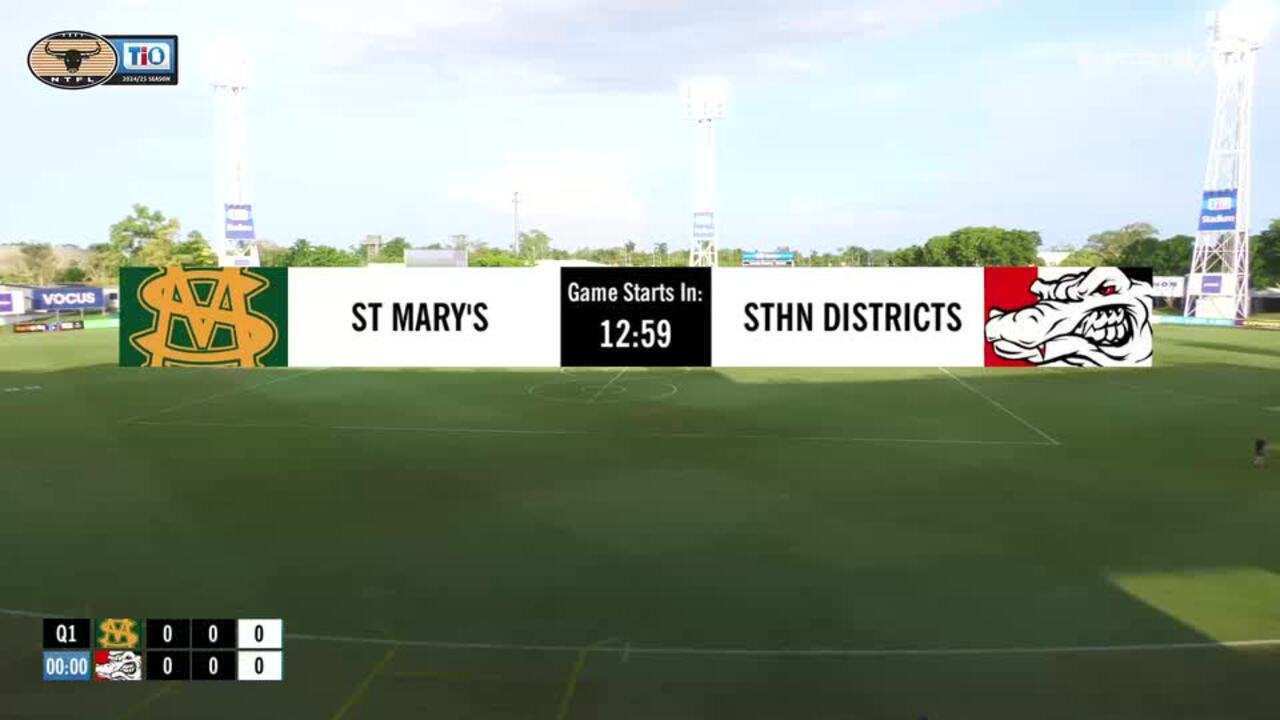 Replay: St Mary's v Southern Districts—2024-25 NTFL Round 8