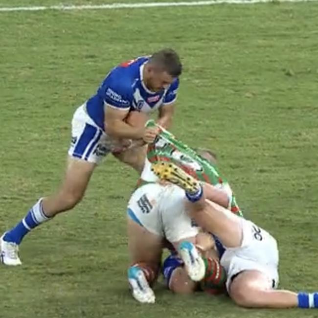 Reynolds helps bring down Burgess.