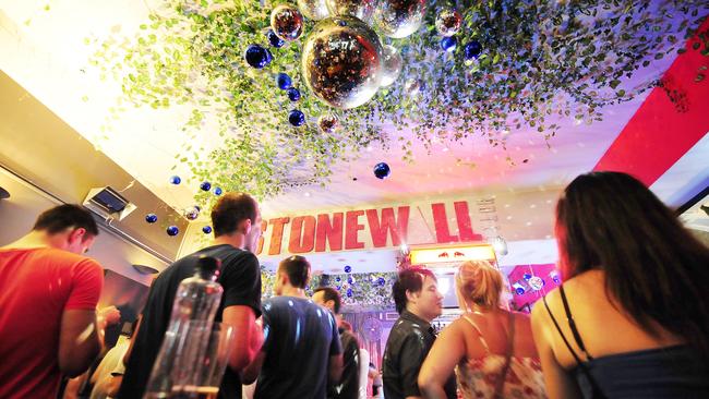 Stonewall bar, on Oxford St, will be one of the places going off on Mardi Gras night. Picture: Phil Rogers