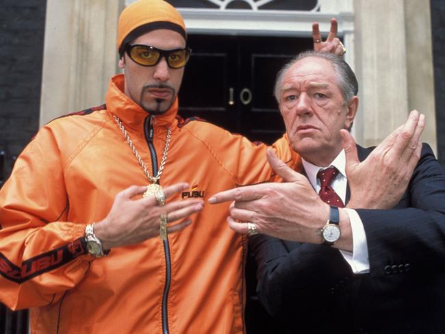 Actor comedian Sacha Baron Cohen as Ali G with Michael Gambon in the film A<i>li G Indahouse</i>. Picture: Alamy