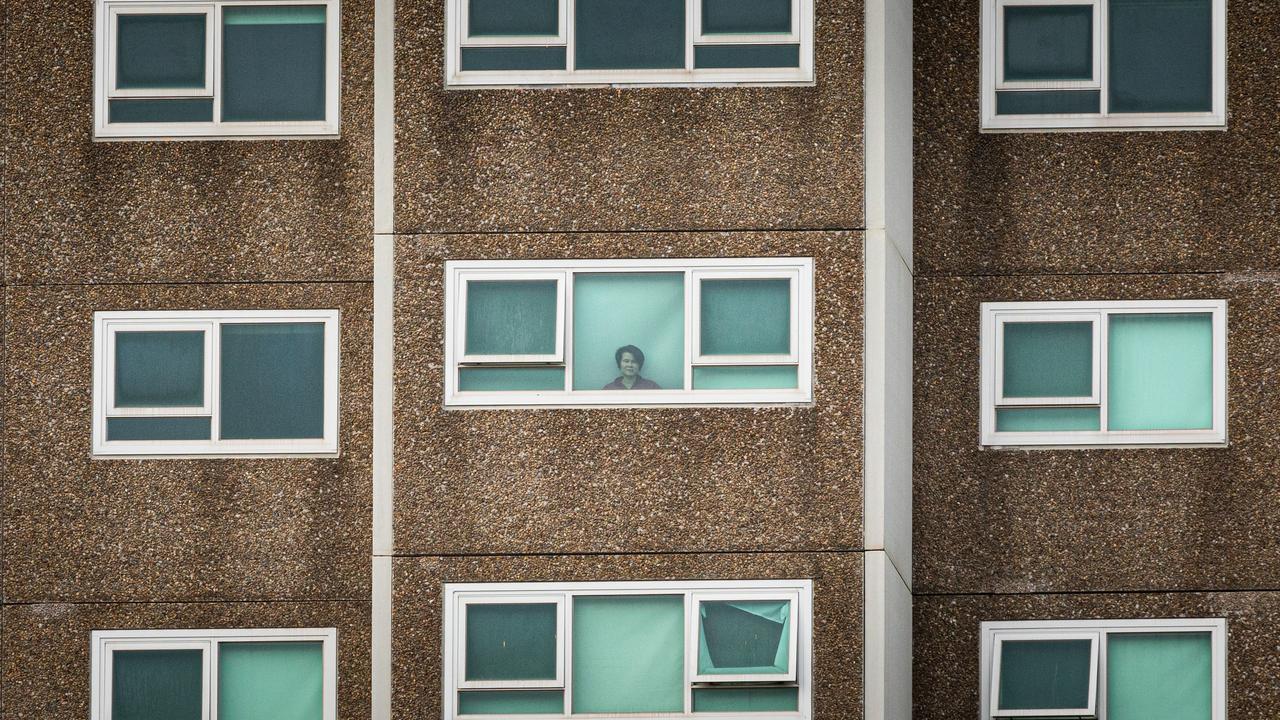 Nine public housing estates have been placed into mandatory lockdown. Picture: Asanka Ratnayake/Getty Images