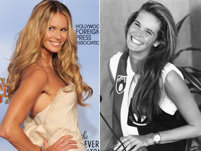 The Body Elle Macpherson will never regret posing in a St Kilda jumper in 1990.