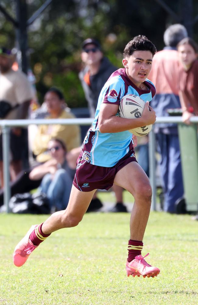 School rugby league finals, Keebra vs. Wavell Heights, Acacia Ridge. Picture: Liam Kidston